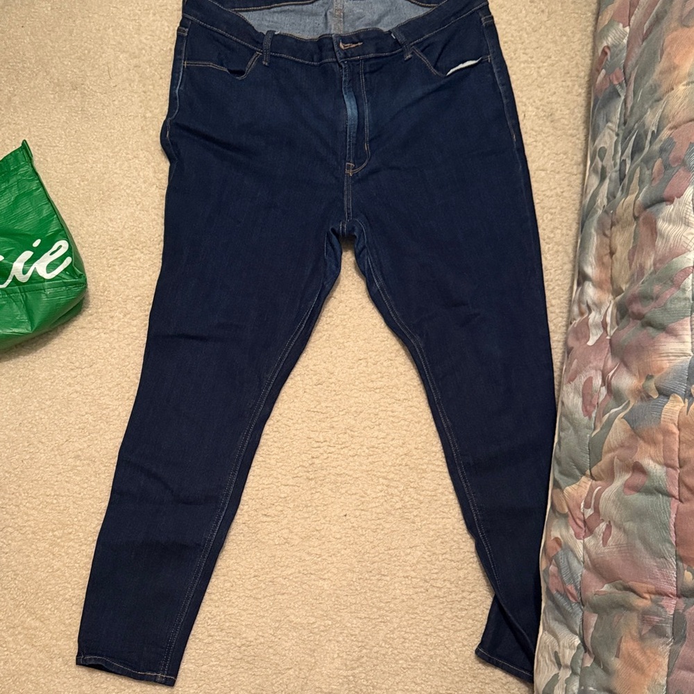 Old Navy Dark Blue Super Skinny Jeans